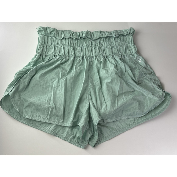 FP Movement Free People The Way Home Short Smock Bayside Blue Shorts Size Large - Picture 2 of 13